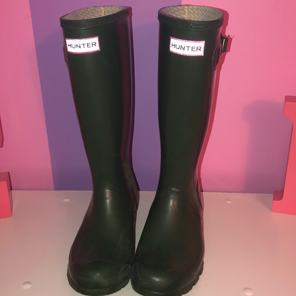 Green Hunter Boots